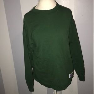 Hunter green long sleeve shirt